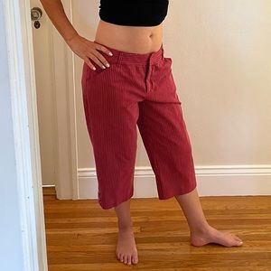 Cute striped Capri pants